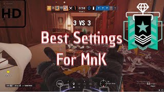 The Best Settings For MnK? - Rainbow Six Siege | PC | Xim Apex Settings |