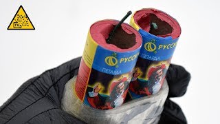 Бахают ли связки мощных петард и сколько нужно скотча