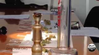 Cata de muestras de marihuana y hachís de la copa cannábica Expogrow