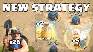 New Strategy 2019 (After New Update) 26 Miner +5 Healer +2 Heal Spell New Style 3star TH12 Base