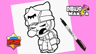 COMO DIBUJAR A SANDY | BRAWL STARS | how to draw sandy from brawl stars