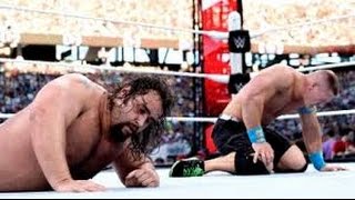 Rusev vs John Cena WrestleMania 31 Highlights