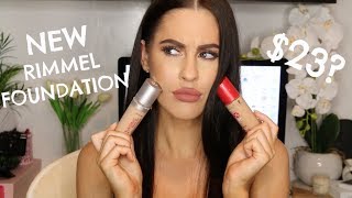 NEW Rimmel Lasting Finish BREATHABLE Foundation | Review