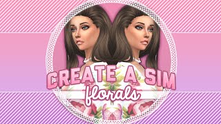 The Sims 4: Create A Sim | Floral Themed