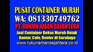 (WA) 081330749762 | JUAL KONTAINER TEMPAT MAKAN MURAH SURABAYA, https://www.rukunamansejahtera.co.id
