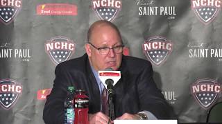3-16 Press Conference NCHC Playoffs