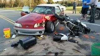 Motorcycle Crash. Аварии и ДТП с мотоциклами 2016 [Part 3].