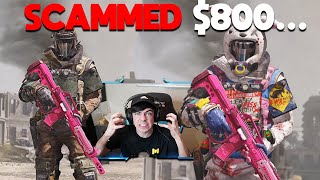 COD Mobile scammed me out of $800 with the NEW FIREBREAK Carat Thief Skin...