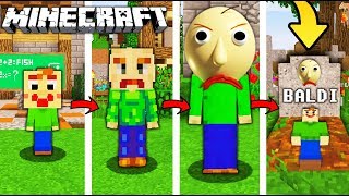 ŻYCIE BALDI W MINECRAFT || OD NARODZIN DO ŚMIERCI
