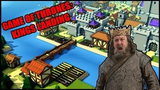 Building KINGS LANDING and THE RED KEEP in Kingdoms and Castles Medieval City Builder