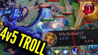 INSANE TROLL MATCH | BEST ZILL | Conqueror | Arena Of Valor / ROV / Liên Quân / 傳說對決 / 펜타스톰