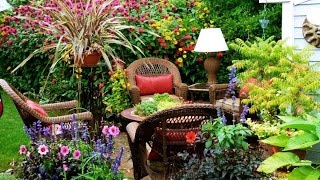 Дача. Маленький сад. Основные черты формального стиля. Formal gardens. Small garden.