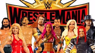 WWE WRESTLEMANIA 35 Action Figures From Mattel