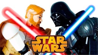 LEGO Star Wars 75111 Darth Vader vs 75109 Obi Wan Kenobi