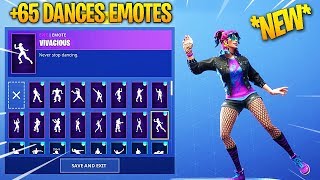 *NEW* SYNTH STAR SKIN WITH +65 DANCES/EMOTES! Fortnite Battle Royale