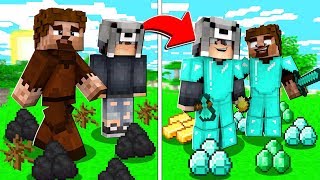 AİLEM HER ADIM ATTIĞINDA ZENGİN OLUYOR! ? - Minecraft