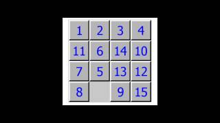 Игра Пятнашки прохождение / 15 Puzzle