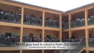 KLASS goes back to school in Haiti! (Oct 2013)
