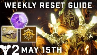 Destiny 2: Weekly Reset (May 15th) - Strange Terrain Nightfall & Mars Flashpoint! (Warmind)