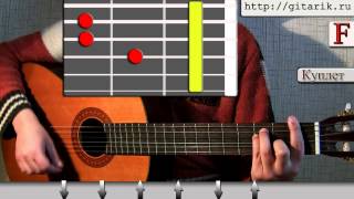 Петлюра - Голубоглазая (как играть на гитаре)