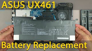 Asus Zenbook UX461 Battery Replacement