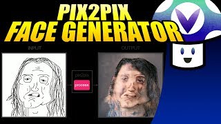 [Vinesauce] Vinny - Pix2Pix: Face Generator