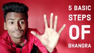 5 Basic Bhangra Steps || Dance Tutorial || Dance Course || D Yuvraj Singh