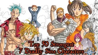 Top 50 Strongest Nanatsu no Taizai Characters
