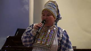 Ирина Денисова. Праздник удмуртского землячества 3.03.2018.