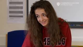 Cambridge English: Preliminary for Schools, Victoria and Chiara