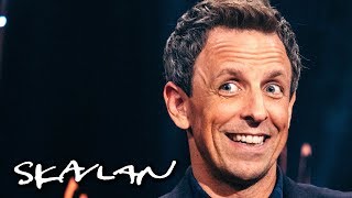 Seth Meyers got told off by Trump after mockery: – You were too harsh! | SVT/NRK/Skavlan