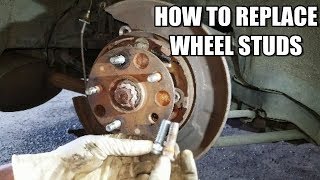 How to Install Wheel Studs