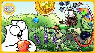 Кот Саймона - Время шариков! * Спаси животных от Мистера Горшкоффа * Игра Simon's Cat - Pop Time
