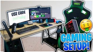 Kids *INSANE* $10,000 GAMING SETUP TOUR! (2019)