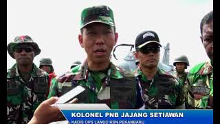 TNI AU Turun Paksa Pesawat Tempur Asing