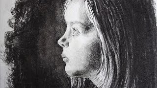 Comment dessiner un portrait au fusain