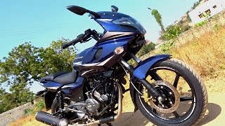 2017 Bajaj Pulsar 220F BS4 Blue Laser Edged Edition Walkaround Review