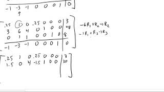 Linear Programming:  The Simplex Method with 3 variables and 3 constraints