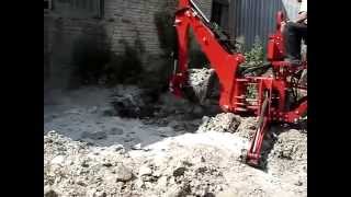 Мини экскаватор БЛ 21 навесной на трактор Беларус МТЗ 82