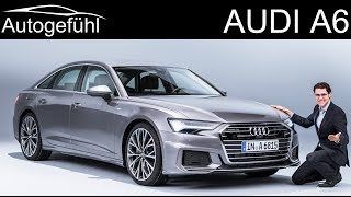 all-new Audi A6 REVIEW 2018/2019 C8 neu - Autogefühl