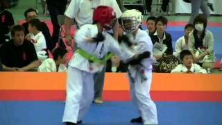 2014全日本青少年空手道選手権大会 小学3年女子の部 決勝戦