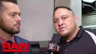 Samoa Joe on why he would be sent to SmackDown LIVE: Exclusive, April 16, 2018