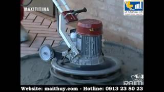 Máy mài sàn-chà nhám-chà ron-làm sạch-đánh bóng nền gạch đá Raimondi (Ý)- Mai Thủy 0913 23 80 23