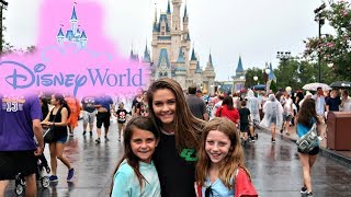 OUR FIRST TIME AT WALT DISNEY WORLD MAGIC KINGDOM! WHY WE DIDN'T SEE ELIZABETH! | EMMA AND ELLIE