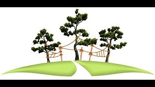 НОВЫЙ маршрут в ВЕРЕВОЧНОМ Парке - Велосипед, Скалодром, Троллей. г. Сумы от компании Stroy-Park