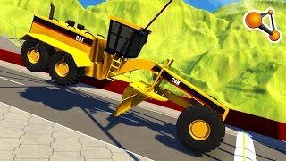 Spike Strip Crash Testing 21 | BeamNG.Drive