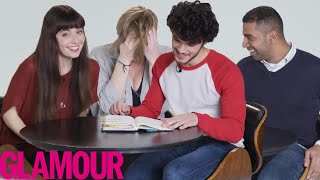 Guys Read Their Girlfriends' Old Diaries - Best Moments #2 | Glamour