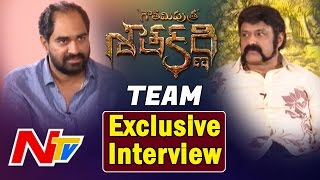 Gautamiputra Satakarni Team Interview || Balakrishna, Krish || NTV