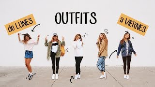 ¡OUTFITS PARA LA ESCUELA EN 5 MINUTOS!