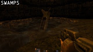 Quake 2 Mission Pack: The Reckoning Part 1 (The Swamps) Played on Hard
